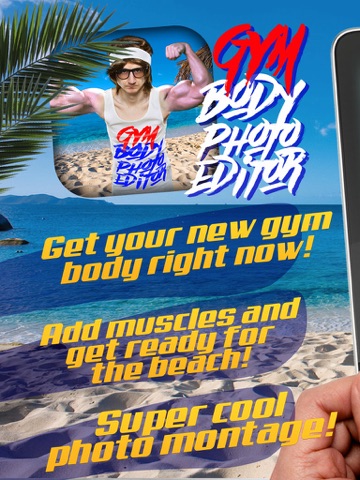 Gym Body Photo Studio Editor - Become a Bodybuilder, Add Pix Pack and Biceps Camera Stickers