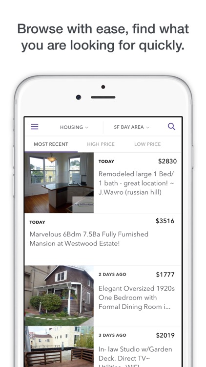 Mokriya Mobile App for Craigslist