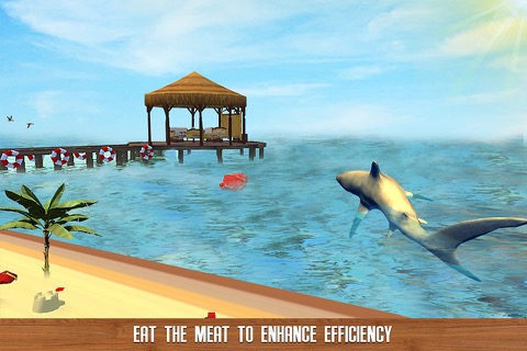Furious Shark Revolution : Play this Shark Life Simulator to feed and huntのおすすめ画像5
