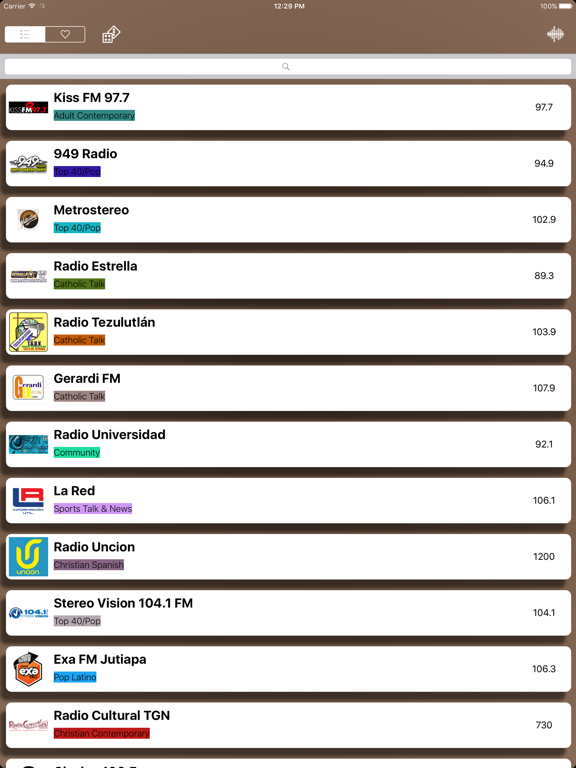 Radio Guatemala - - Listen to The Best FM Stations of Music, News and Sports Online iPad screenshot 3 - Music app