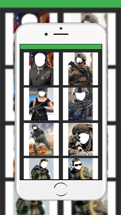 Army Photo Suit- New Photo Montage With Own Photo Or Camera