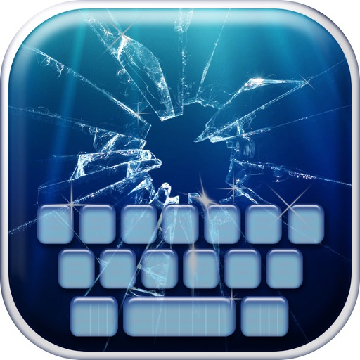 Glass Keyboard Maker – Best Custom Keyboards with Cool Backgrounds, Emoji.s and Fonts icon