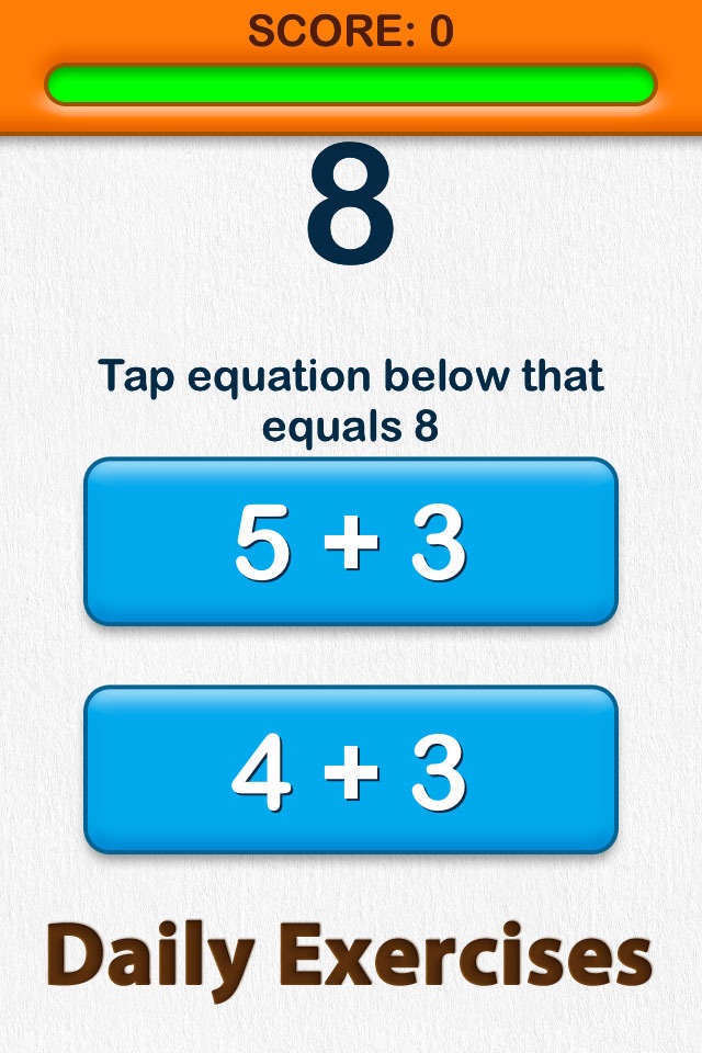 Able Brain Exercise Equations Free screenshot 2