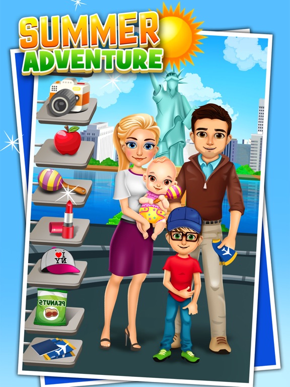 Family Salon Dress-Up Kids Games (Girl & Boy) iPad screenshot 4 - Games app