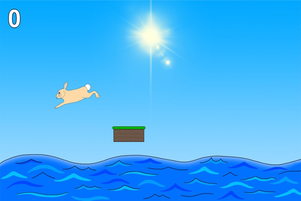Platform Hopper - Endless Rabbit Jump Reflex Game screenshot 2