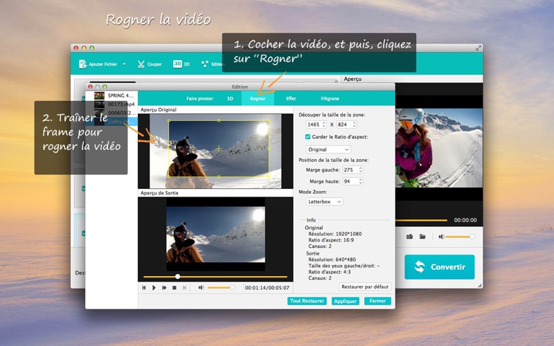 Screenshot #3 pour 4Video MOV Converter - To MP4