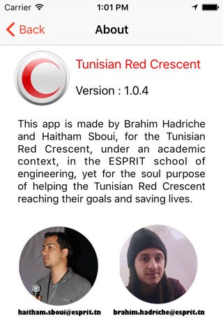 Tunisian Red Crescent screenshot 2