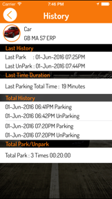 GPS Vehicle Parking screenshot