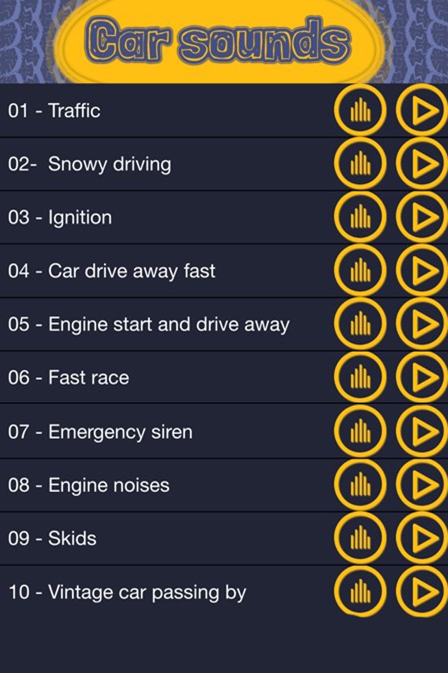 Car Sounds and Noises – Free Ringtones And Notification Alert.s For iPhone screenshot 3