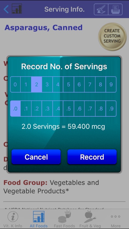 Vitamin K - iNutrient: Vitamins K1, K1D & K2 screenshot-4