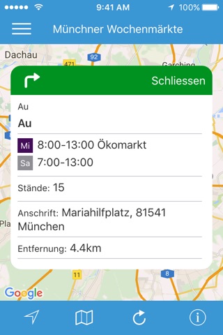 Münchner Wochenmärkte screenshot 3