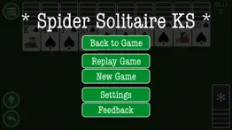 spider solitaire classic patience game free edition by kinetic stars ks iphone screenshot 3