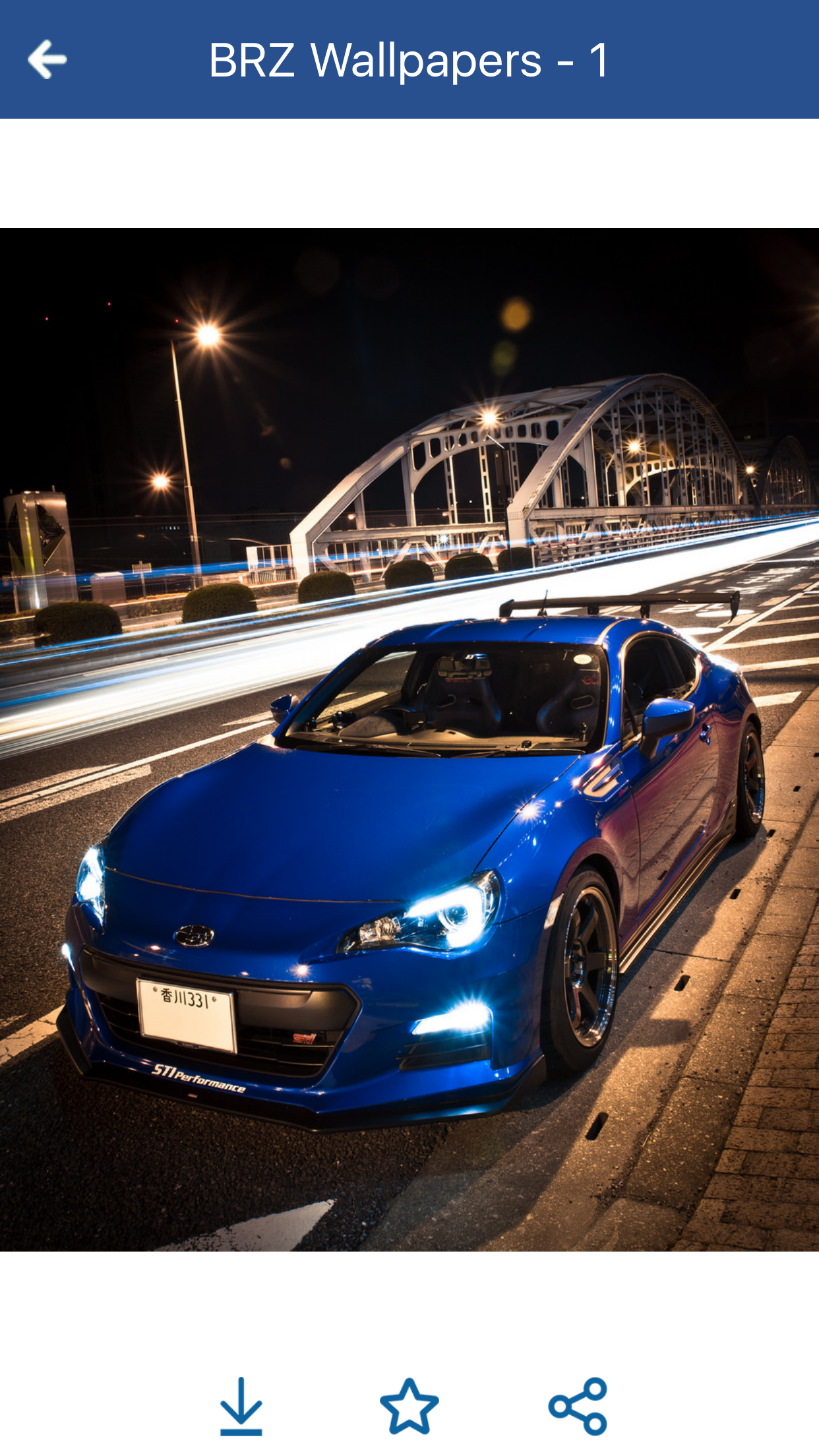 HD Car Wallpapers - Subaru BRZ Edition