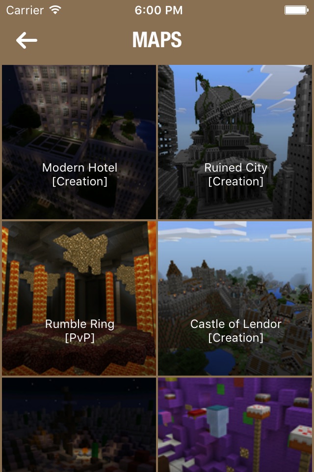 Maps for Minecraft Pocket Edition Free screenshot 2