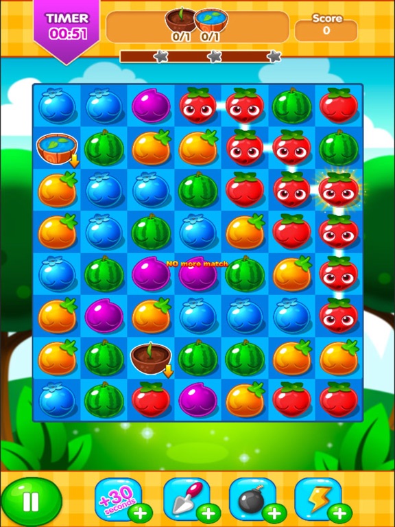Screenshot #5 pour Crazy Fruit Land Link Splash : Amazing Pop Deluxe Paradise une aventure de combinaisons
