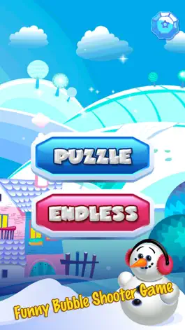 Game screenshot Ice Bubble Shooter Snowman mod apk