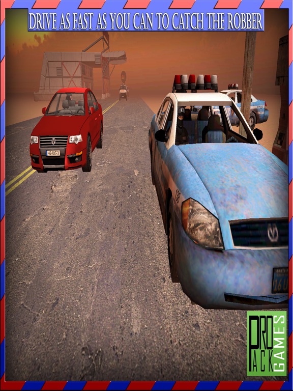 飲酒運転警察チェイスシミュレータ - 狂気高速道路の交通ラッシュでキャッチ危険なレーサー＆強盗のおすすめ画像1