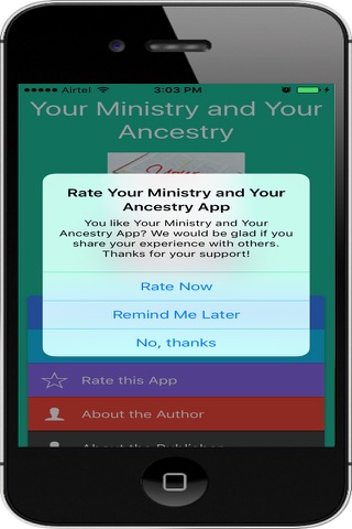 Your Ministry and Ancestry screenshot 3
