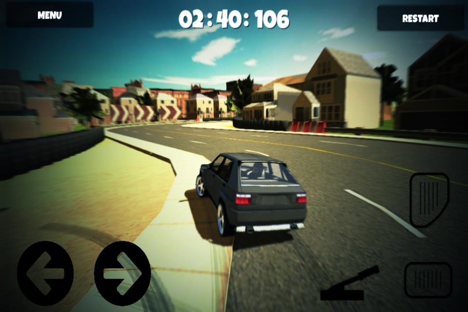 Classic Cars Simulator 3d 2015 : Old Cars sim with extream speeding and city racing screenshot 3