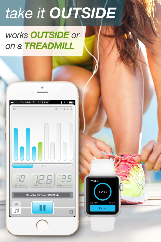 BeatBurn Treadmill Trainer - Walking, Running, and Jogging Workouts screenshot 2