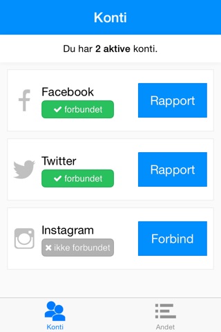 Social Picket - Control Your Social Accounts screenshot 2