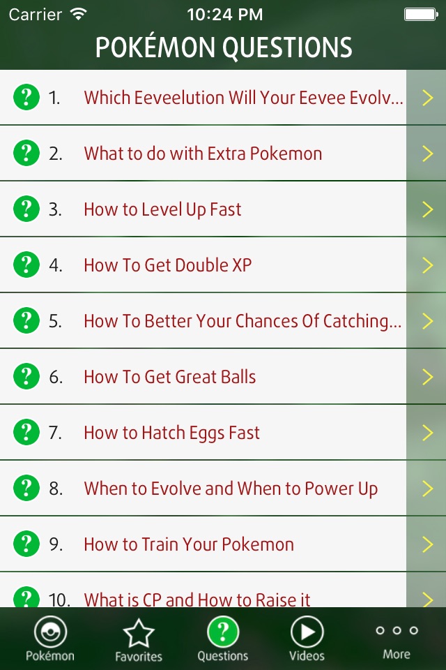 Guide for Pokémon GO Game screenshot 4