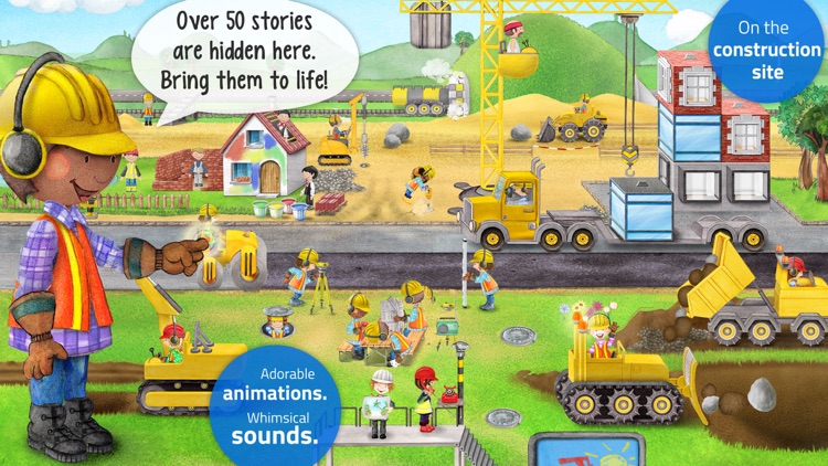 Tiny Builders - Action Construction Site for Kids!