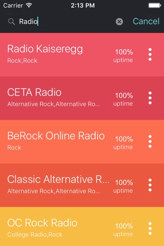 Rock Music Radio Stations screenshot 3