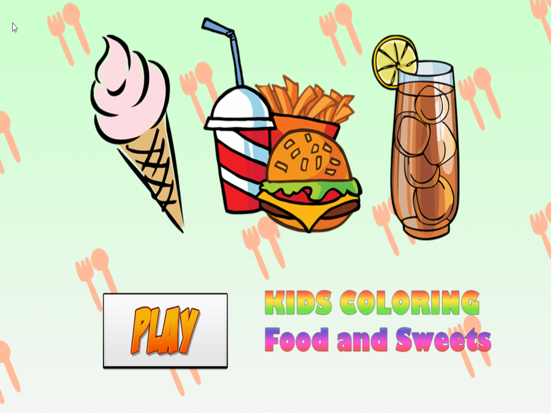Screenshot #4 pour Enfants Coloriage alimentaire