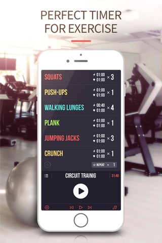 Interval Timer-Tabata,HIIT,Crossfit screenshot 2