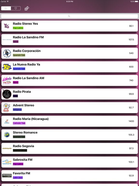 Screenshot #5 pour Radios de Nicaragua - FM AM