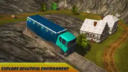 extreme cargo transport truck driver & forklift crane operator game iphone screenshot 4