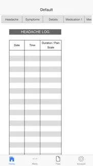 How to cancel & delete headache log 3