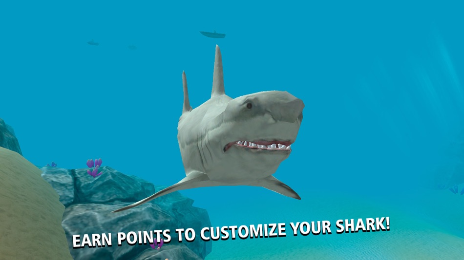 #3. Wild Crazy Shark Simulator 3D (iOS) 由: Tayga Games OOO