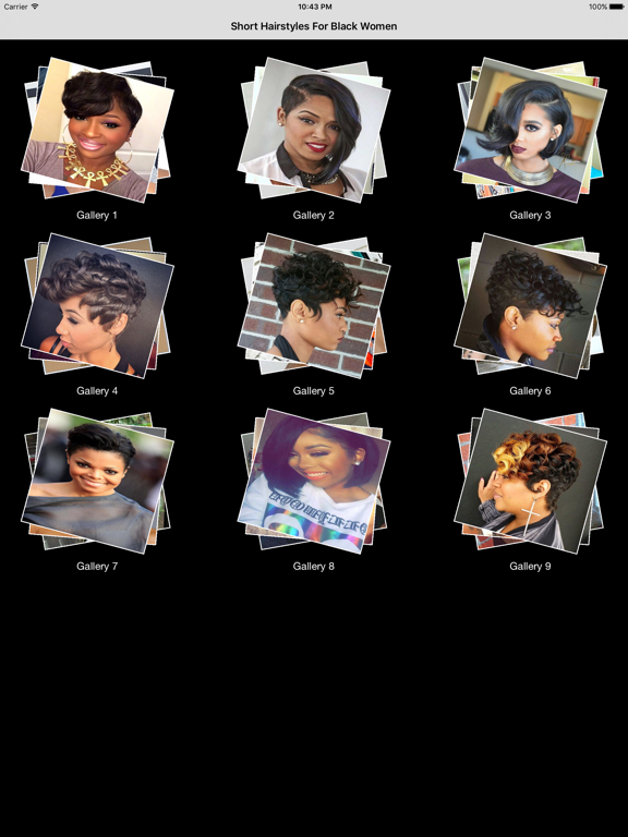 Screenshot #4 pour Short Hairstyles For Black Women