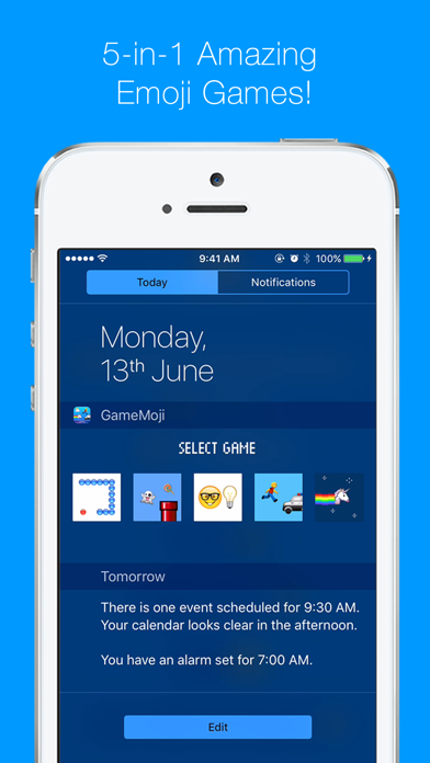 Emoji Game Widget - Play Games in Your Notification Center! Screenshot 2