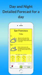 Instant Local  Forecast- 4 days screenshot #1 for iPhone