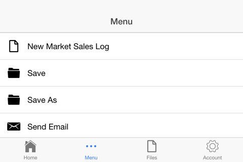 Business Sales Log screenshot 2