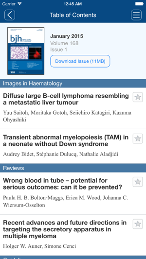 British Journal of Haematology