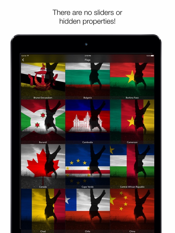 PhotoMap - Photo Editor iPad screenshot 4 - Photo & Video app