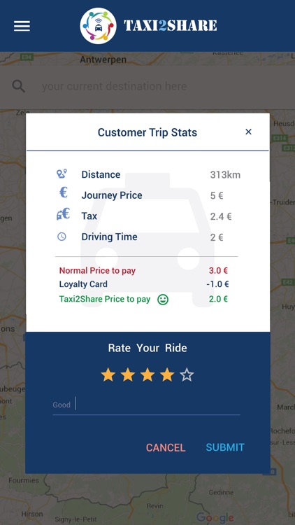 Taxi2Share-Cab Sharing Service screenshot-3