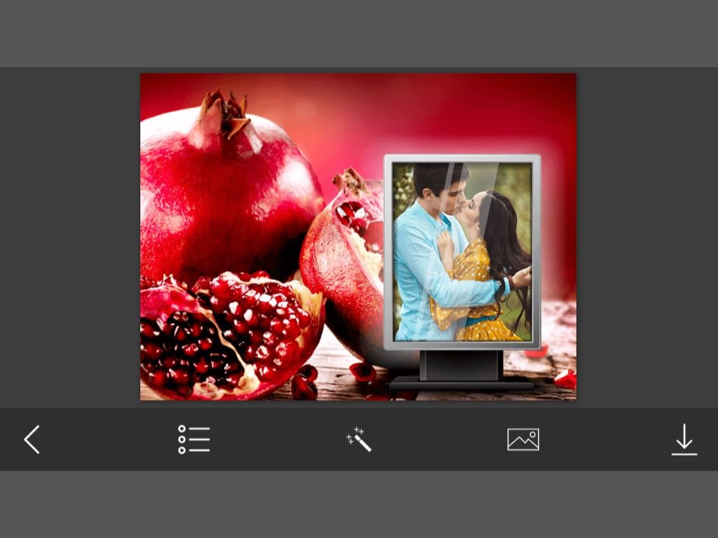 Fruit Photo Frame - Amazing Picture Frames & Photo Editor