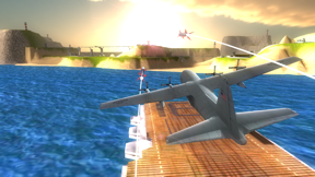 Bomber Plane Simulator 3D Airplane Game screenshot