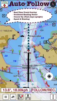 i-boating: canada & usa - marine / nautical navigation charts for fishing & sailing iphone screenshot 1