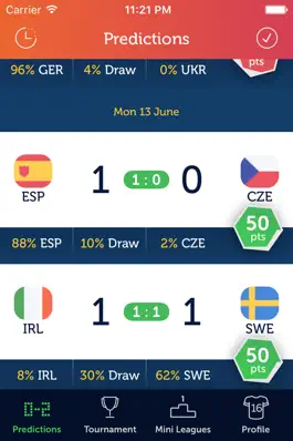 Game screenshot Euro Predictor 2016 apk