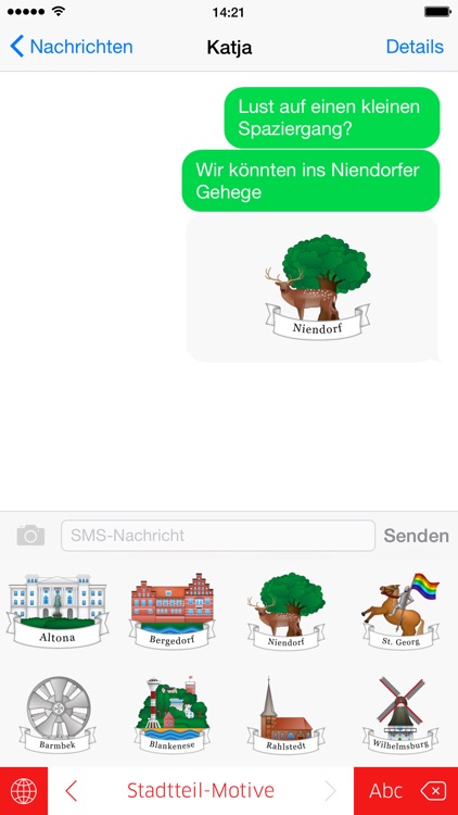 Hamburg Emojis screenshot-3