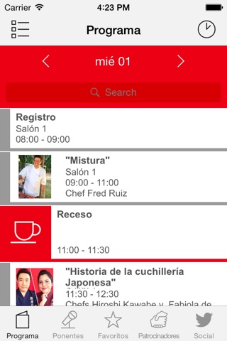 Gastronomicon México screenshot 2