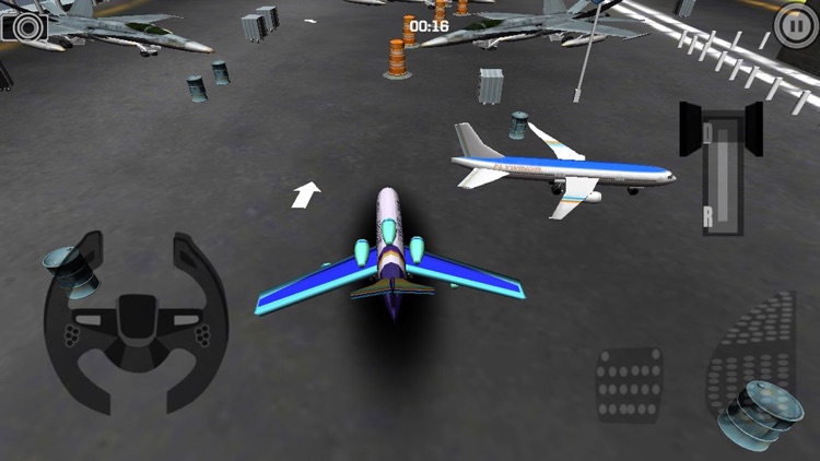 Airplane Flight Pilot Parking Mania Plane on Runway Race Simulator screenshot-3