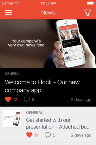 Flock - Mobile communication made simple screenshot 2