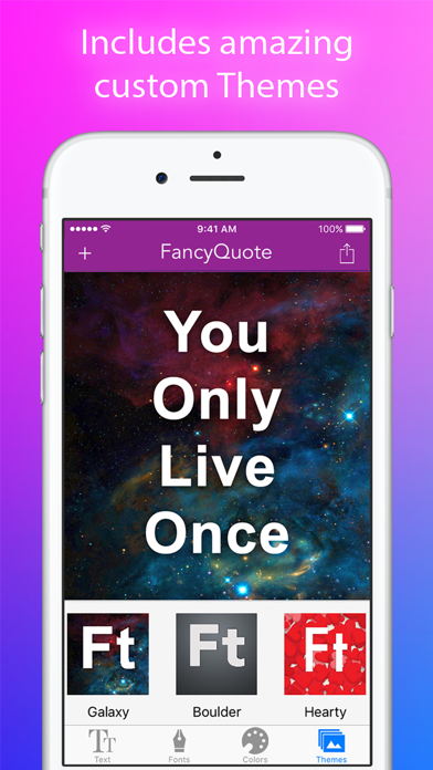 Screenshot #1 pour FancyQuote